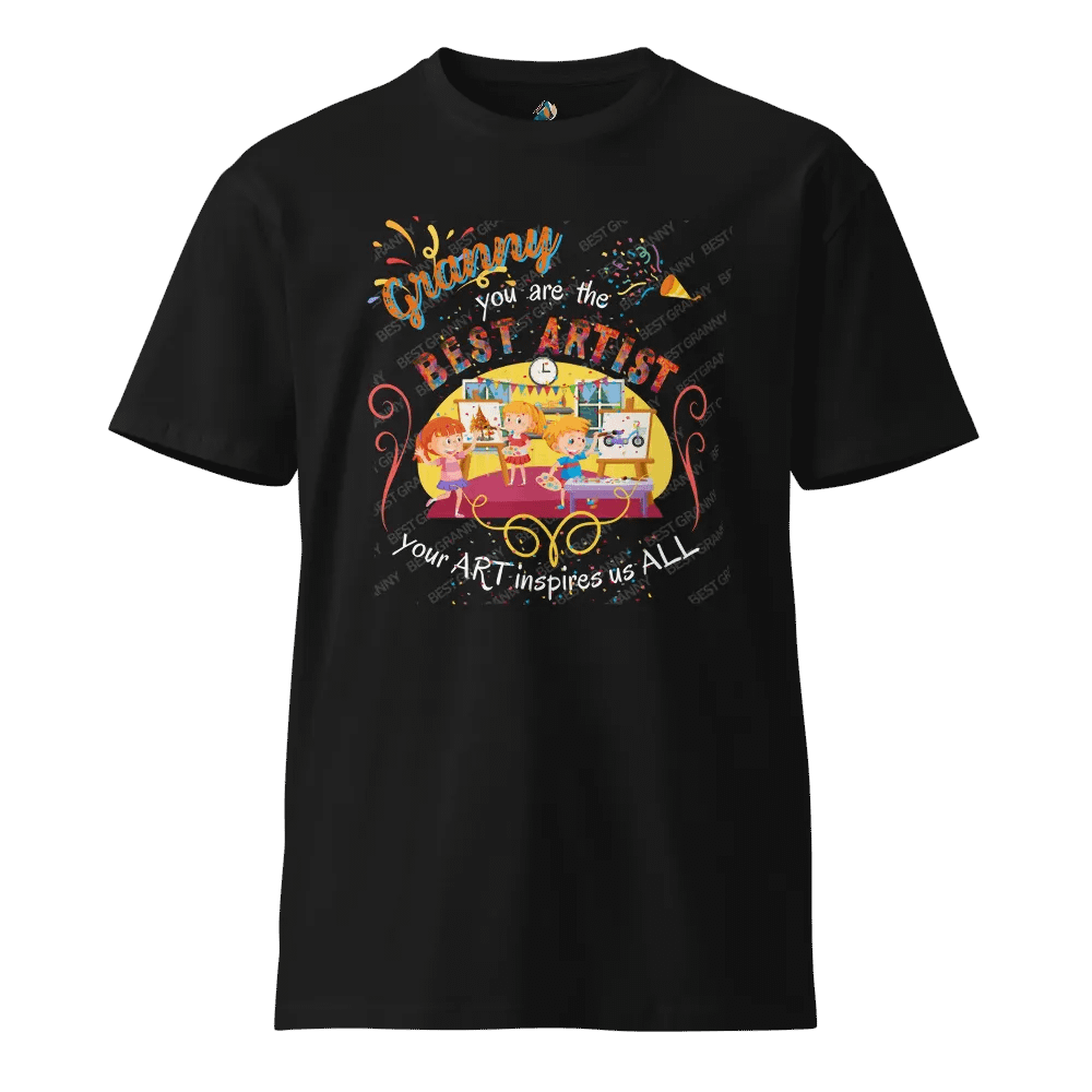 T shirt grandma depicting ‘Granny’you are the best Artist” you inspires  us all. product image (1)