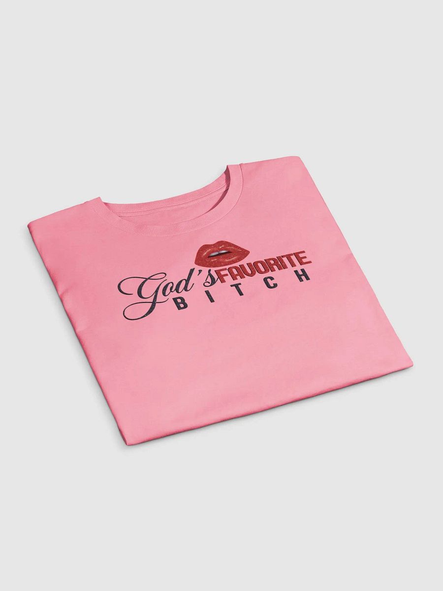 GOD'S FAVORITE BITCH CROP TOP - MY GREASEFIRE LIFE product image (3)