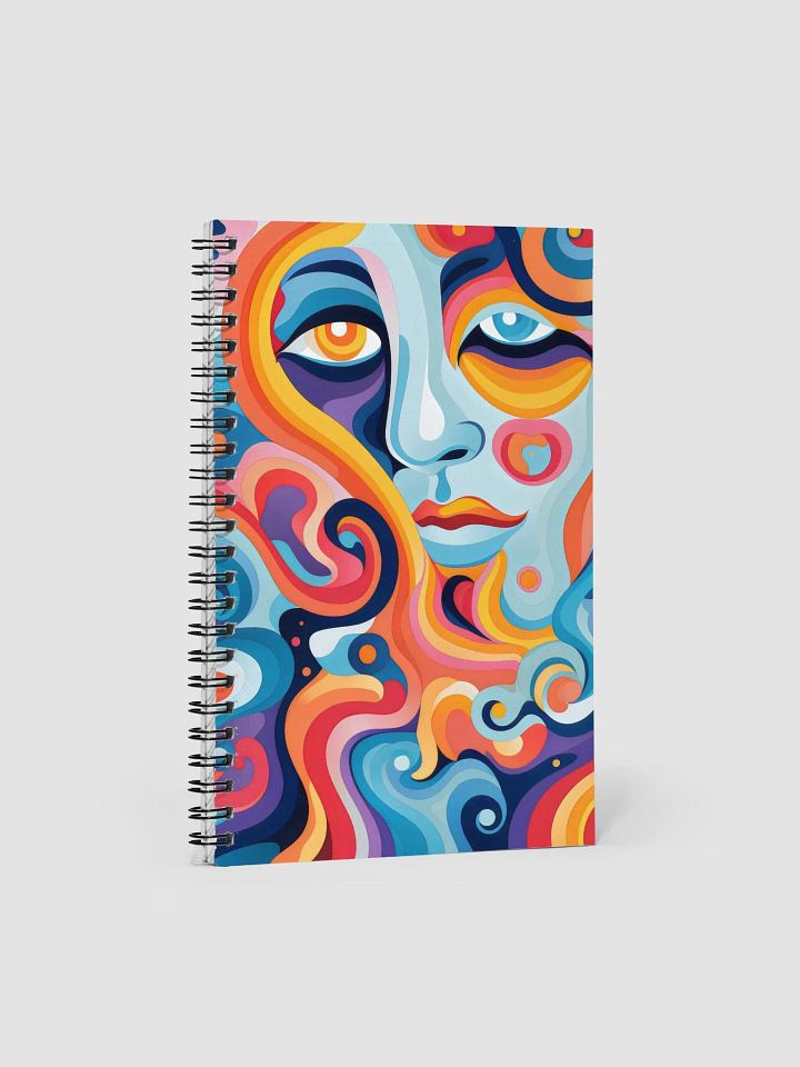 Psychedelic Dream Spiral Notebook product image (1)