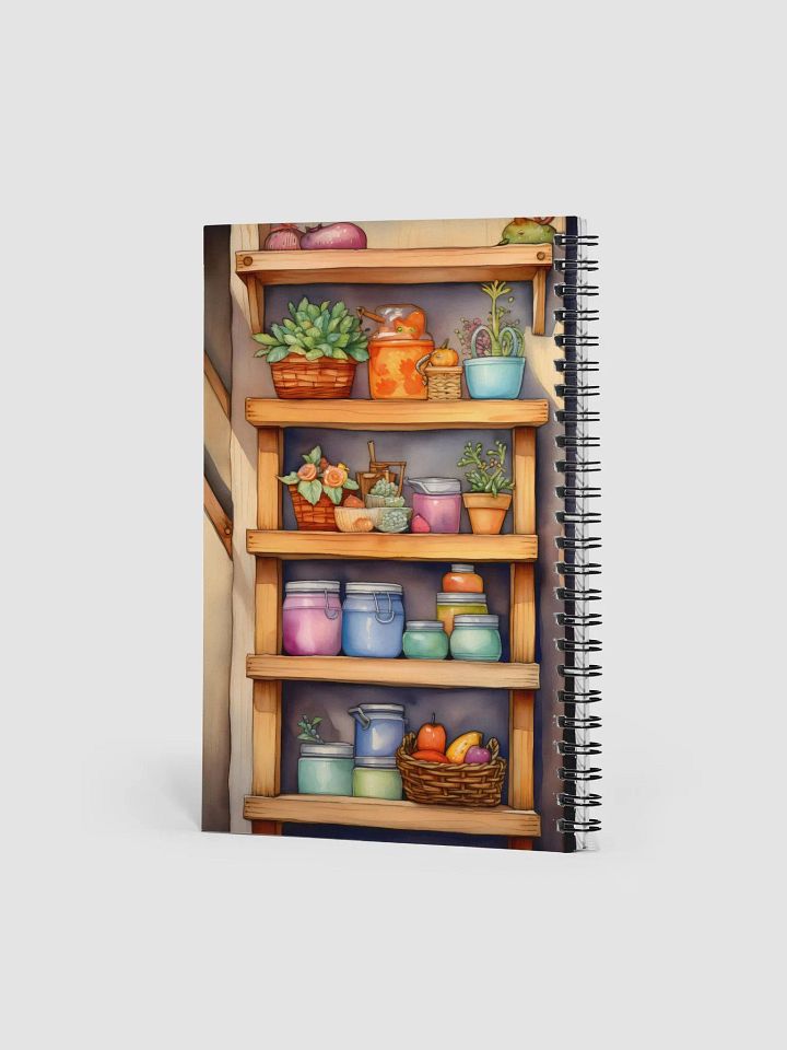 Wooden shelf Pantry Notebook product image (2)