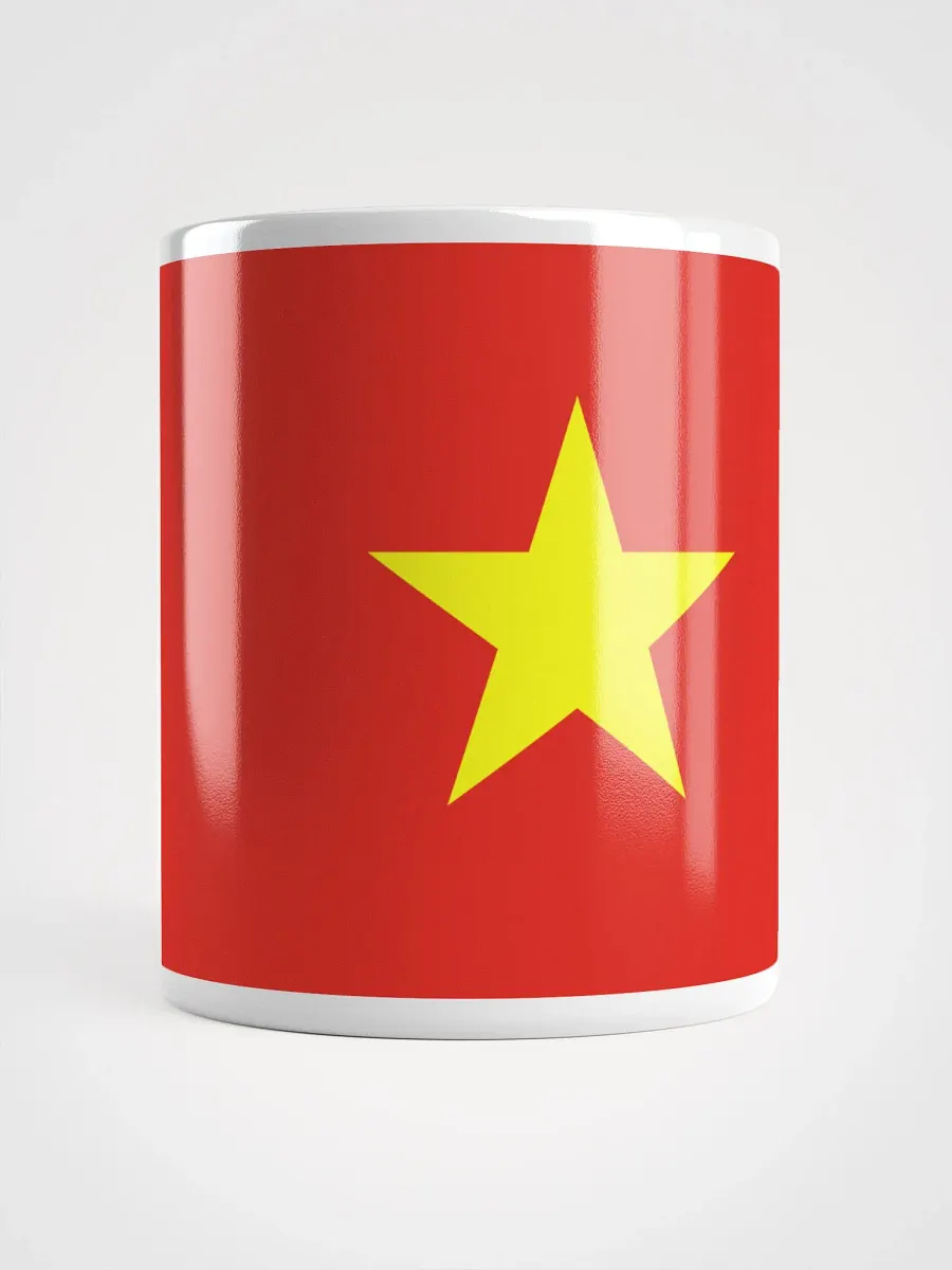 Vietnam Flag White Coffee Mug product image (1)