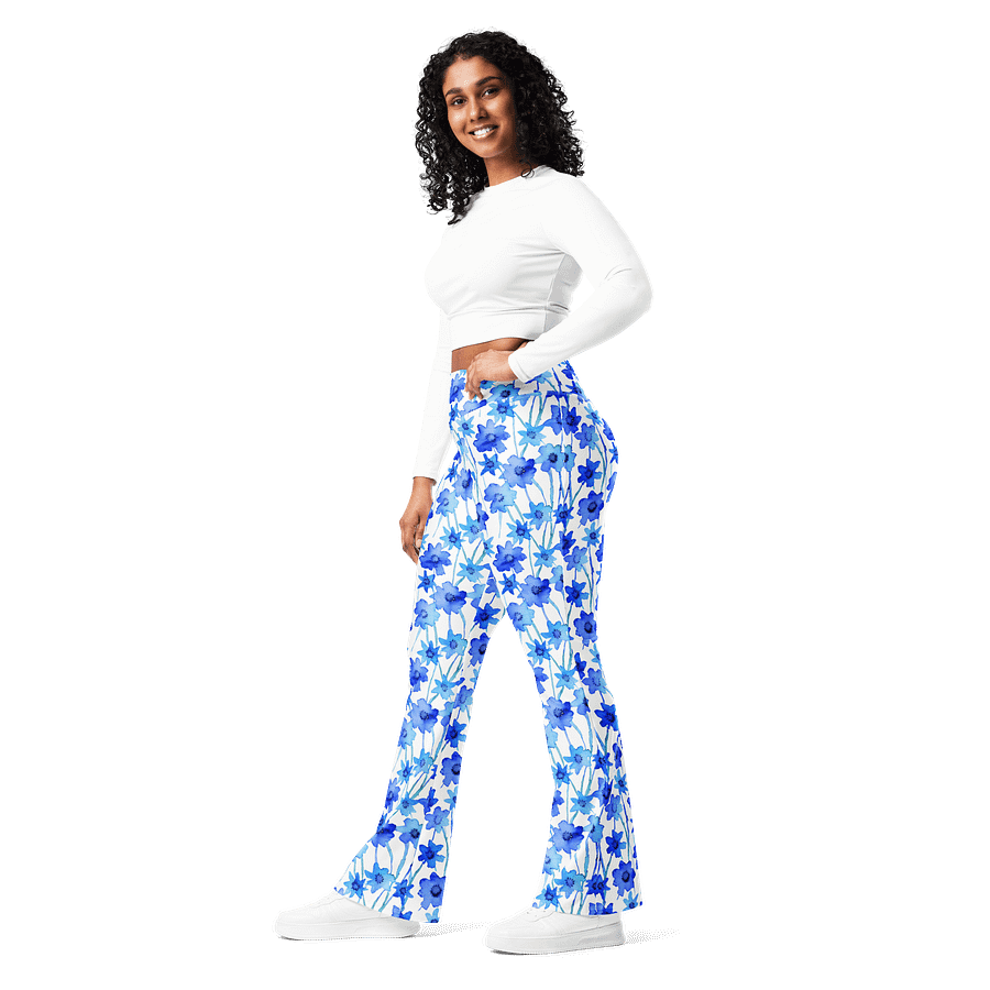Blue Borage Flare Leggings product image (10)