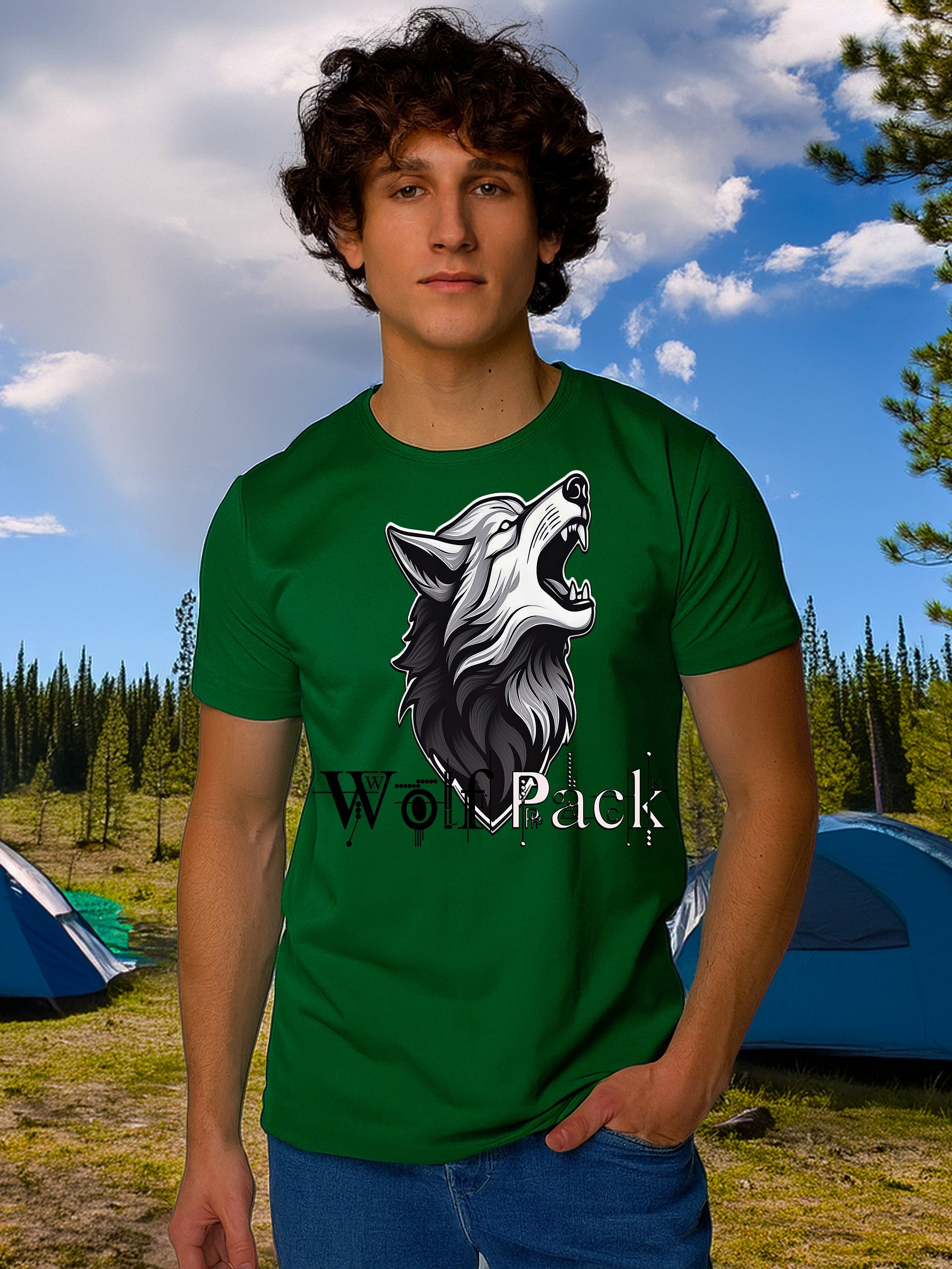 Men's Howling Wolf Tee product image (1)