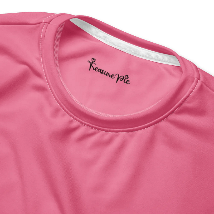 Plain Rosy Pink Soft Summer Unisex Recycled Polyester Heavyweight Premium Sweatshirt by Treasure Pie product image (4)