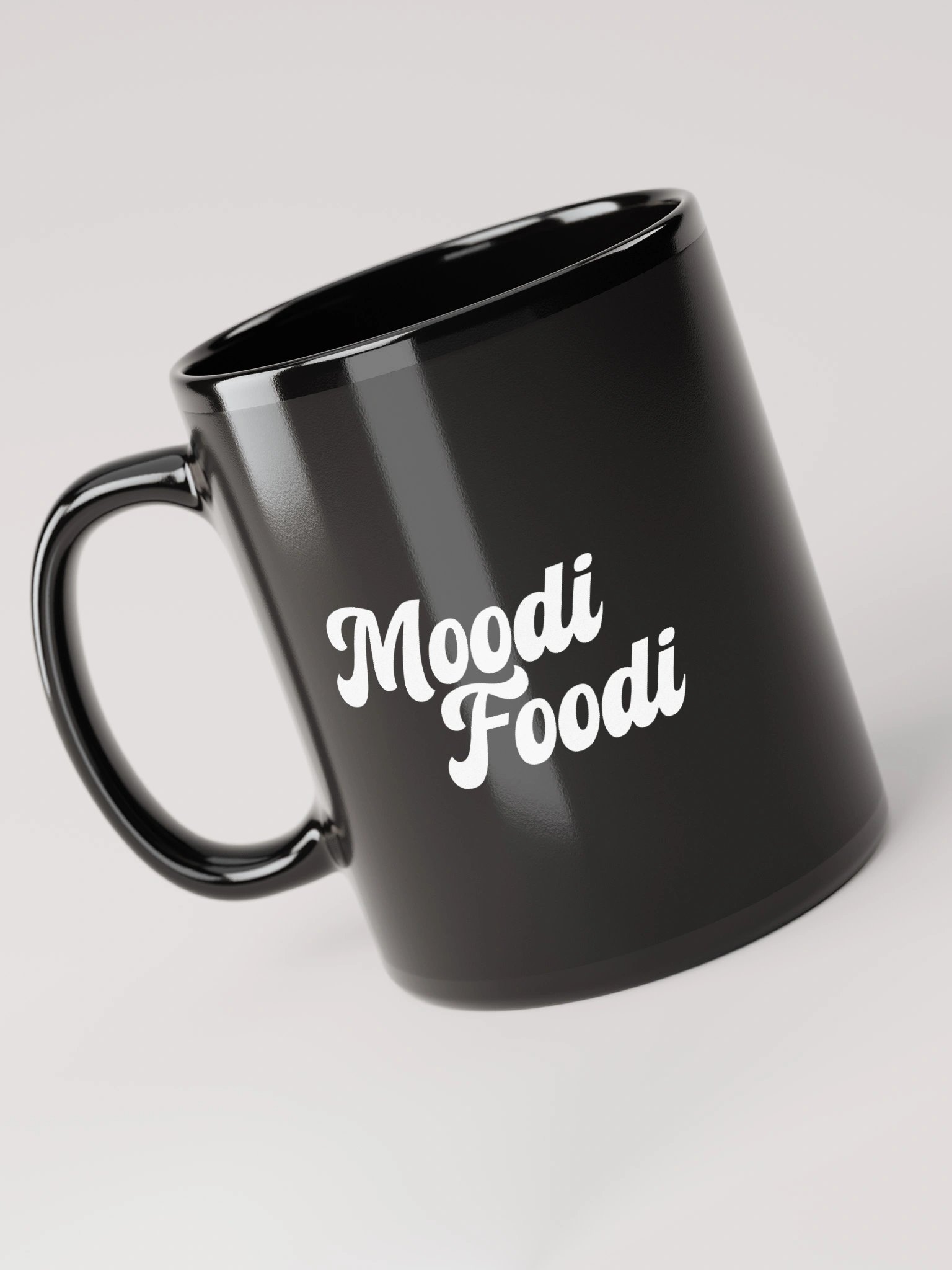 Moodi Foodi Originals Black Mug – Mayo with Matte Center Finish product image (4)