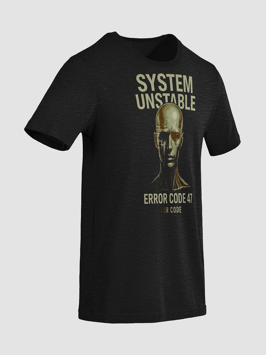 SYSTEM UNSTABLE // ERROR CODE 47 — Glitchcore Streetwear Drop product image (2)