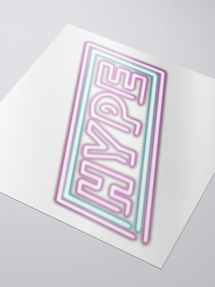 WolfLemon HYPE Neon Sticker product image (3)