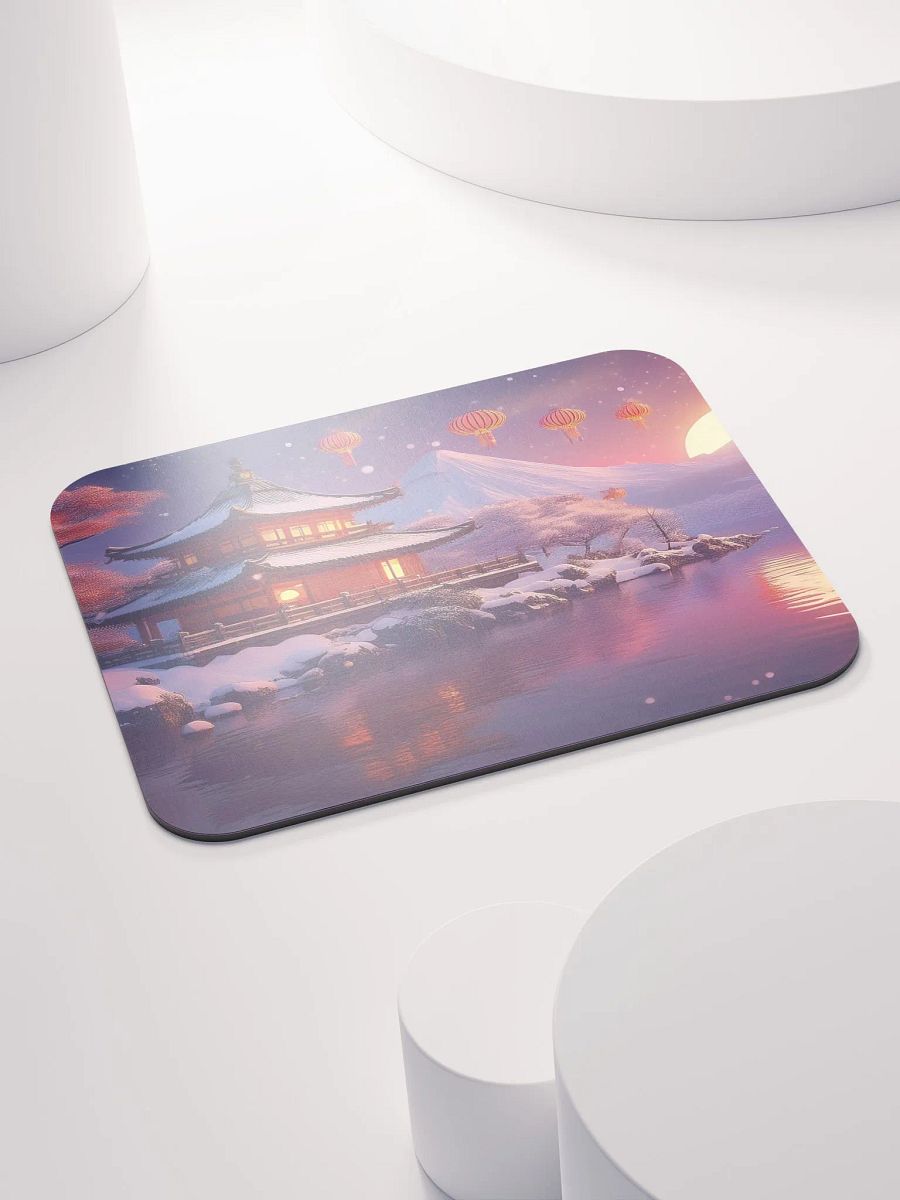 Winter Lanterns Small Mouse Pad (7 x 9) product image (7)