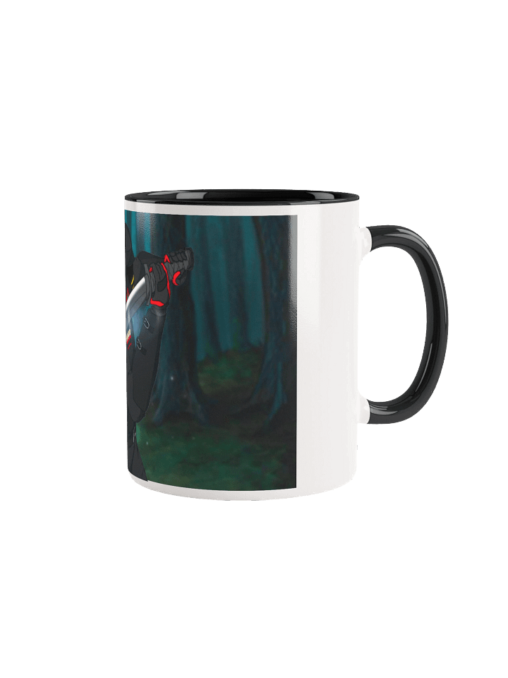 Cartoon Shadow Mug (White/Black) product image (1)