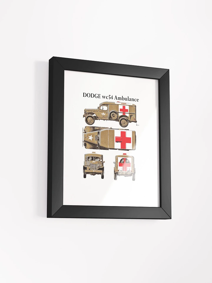 Vintage Military Ambulance Poster product image (8)