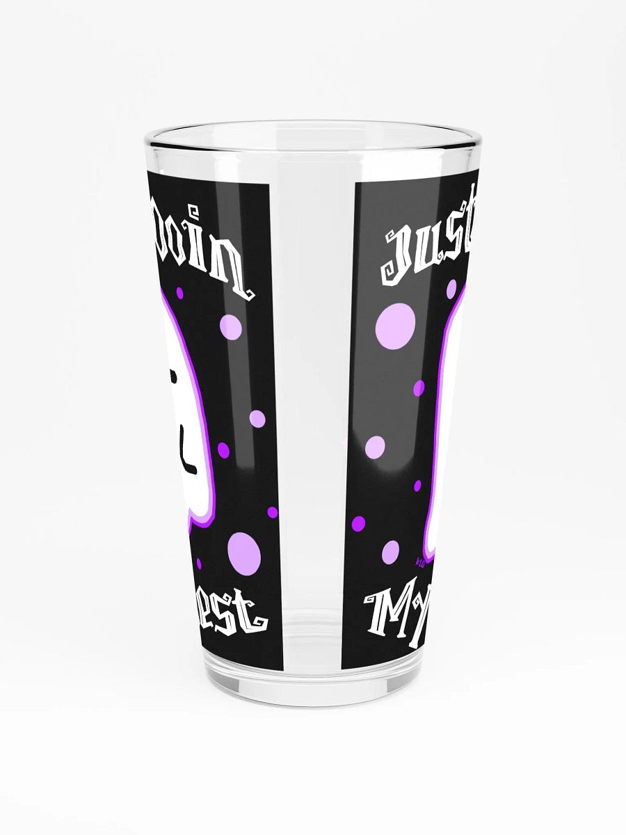 Just Booin My Best Pint Glass product image (3)