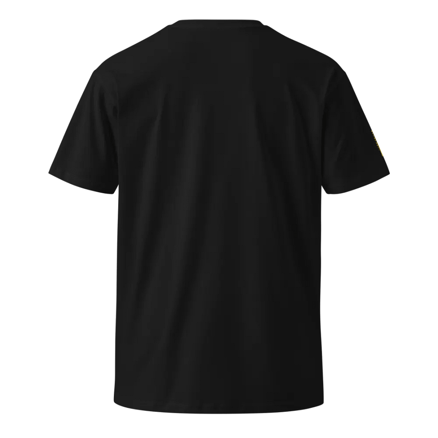 Hiragana! Nezuyaki Embroidered Premium T-Shirt (Yellow) product image (3)
