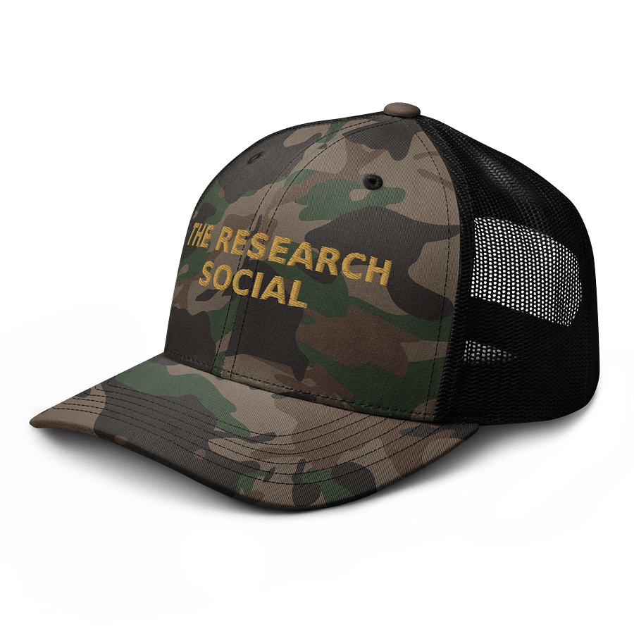 Field Tested – Research Approved” Camo Hat( Gold) product image (4)