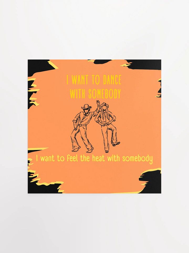 I want to dance with somebody Poster product image (4)