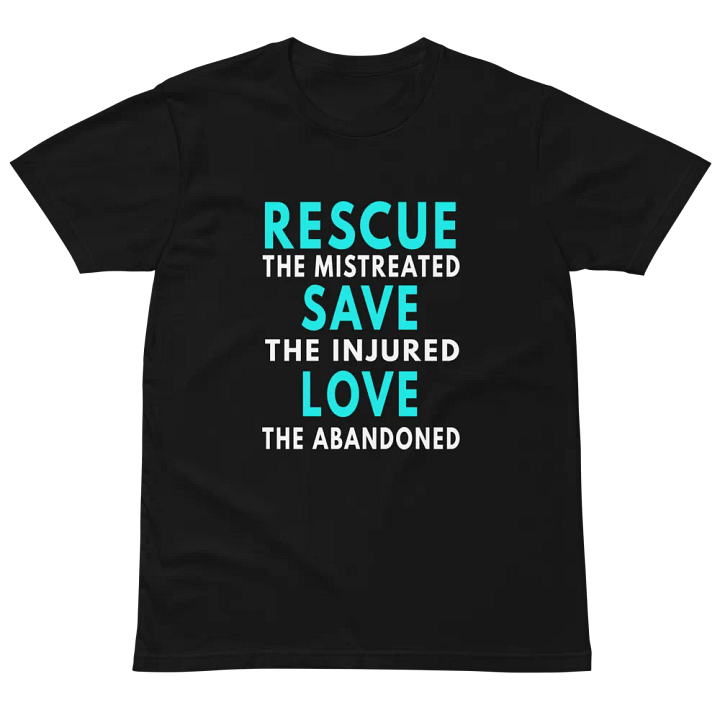 Animal Rescue Save Injured Unisex Premium T-Shirt product image (2)