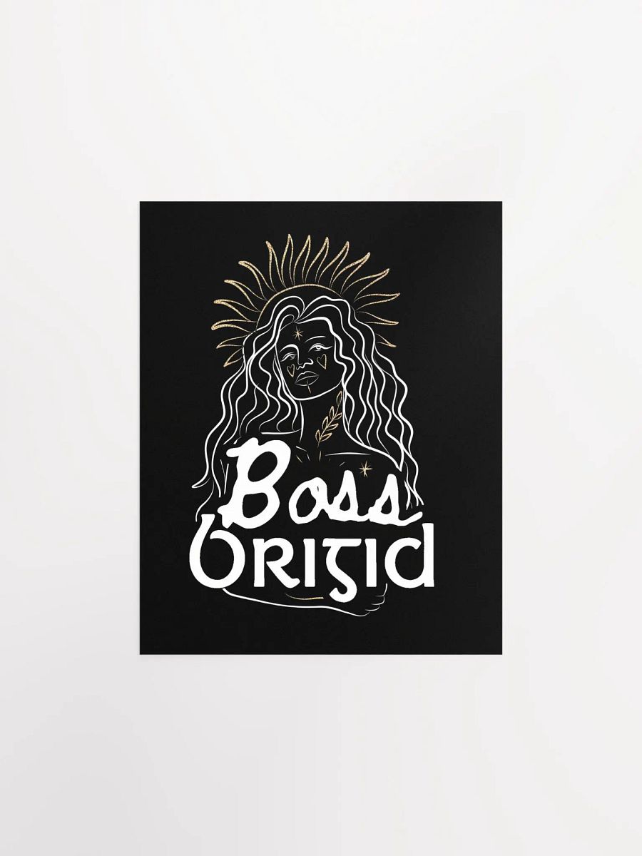 Boss Brigid | Premium Matte Poster Print product image (2)