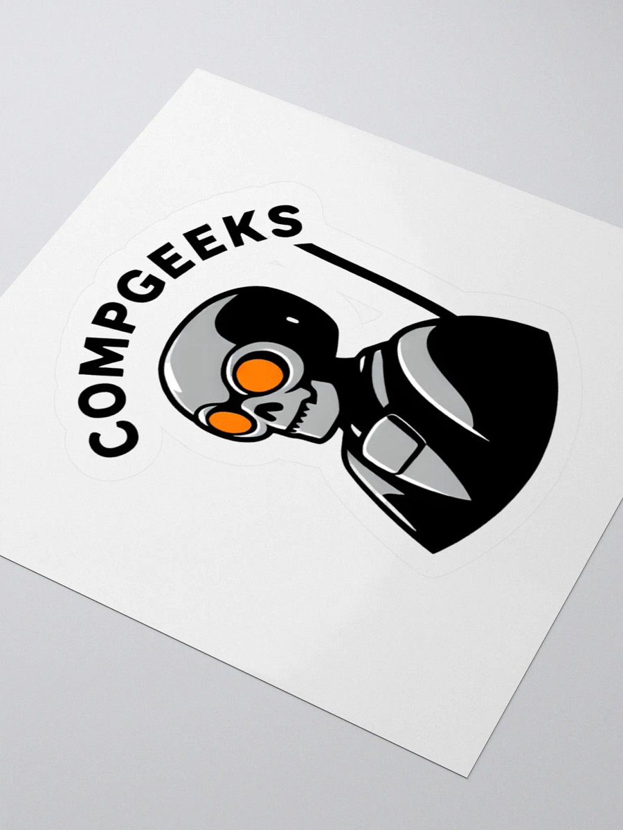 Comp Geeks Logo Sticker – Slap Some Geek on It product image (9)