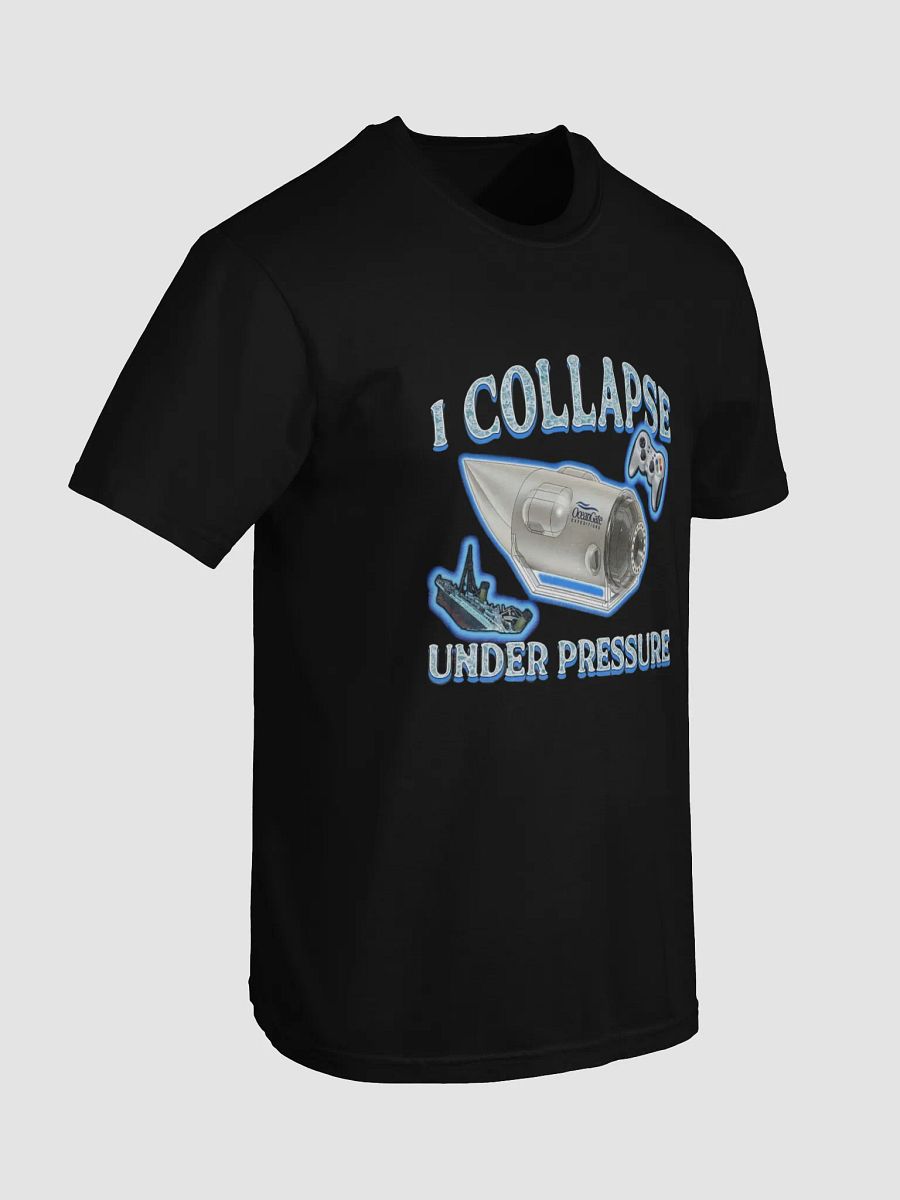 I Collapse Under Pressure Funny Submarine T-SHIRT product image (7)