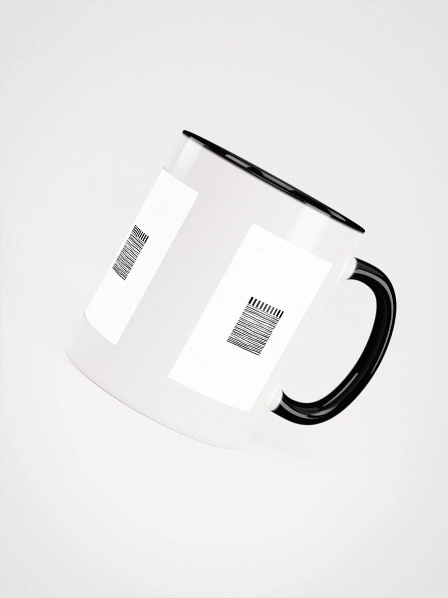 Monochrome Graphic Peek-A-Boo Ceramic Mug product image (7)