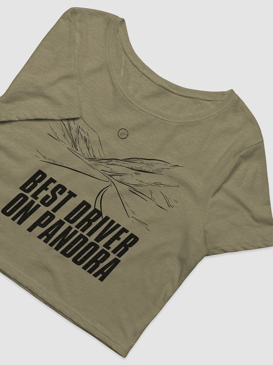 best driver on pandora! crop tee product image (4)