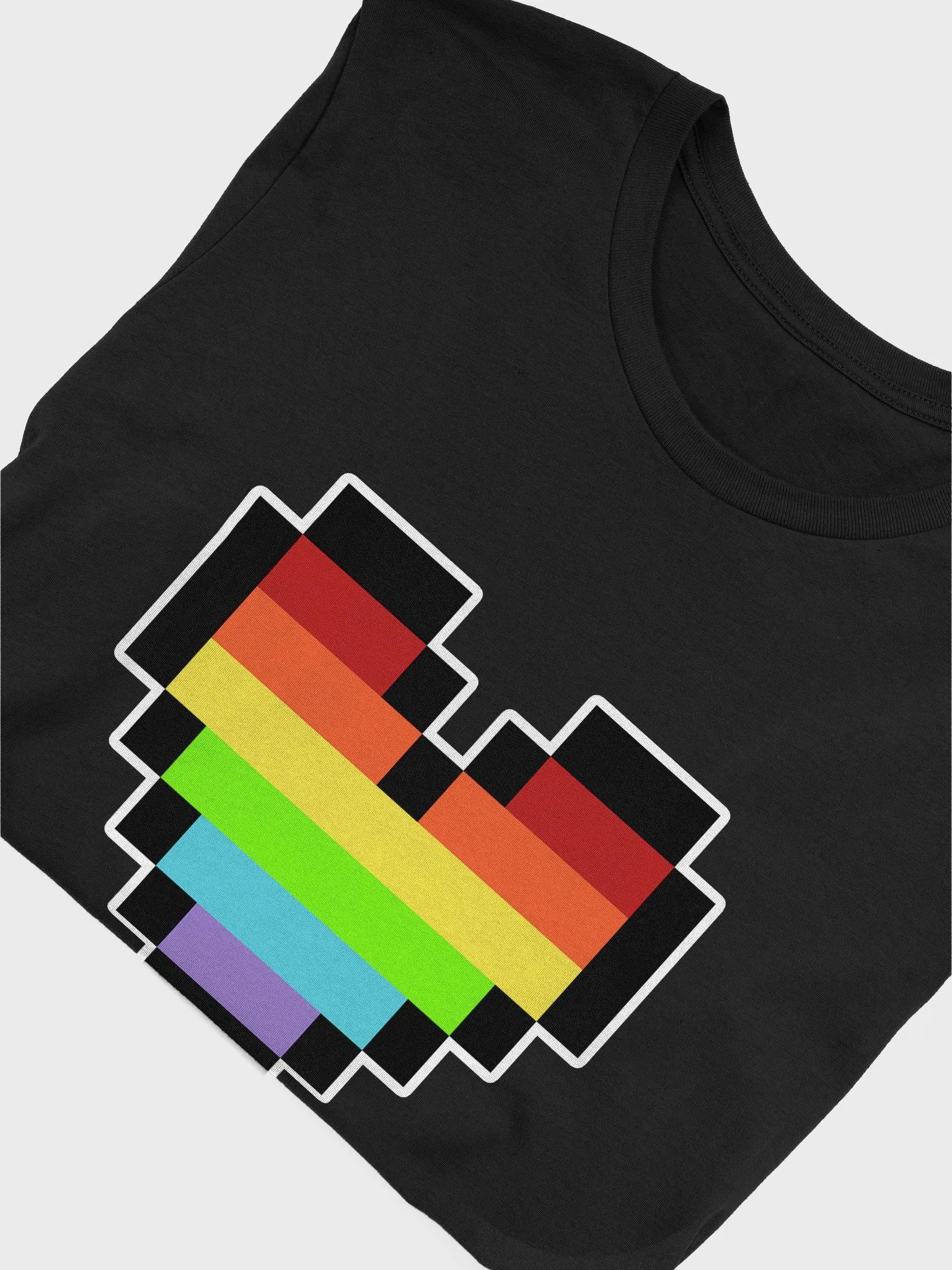 Pride Heart Emote Shirt product image (5)