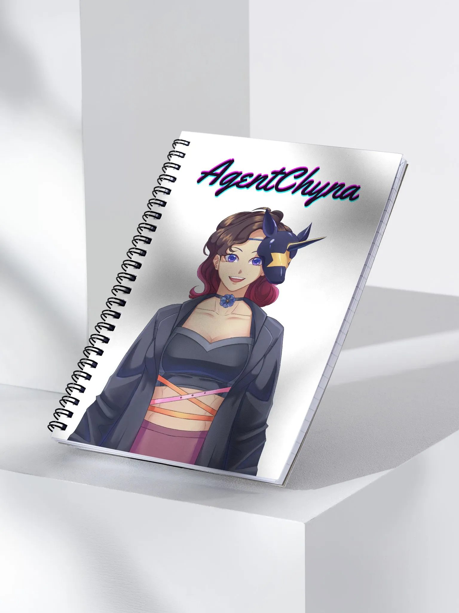 Smiling Chyna the Unicorn Notebook! product image (3)