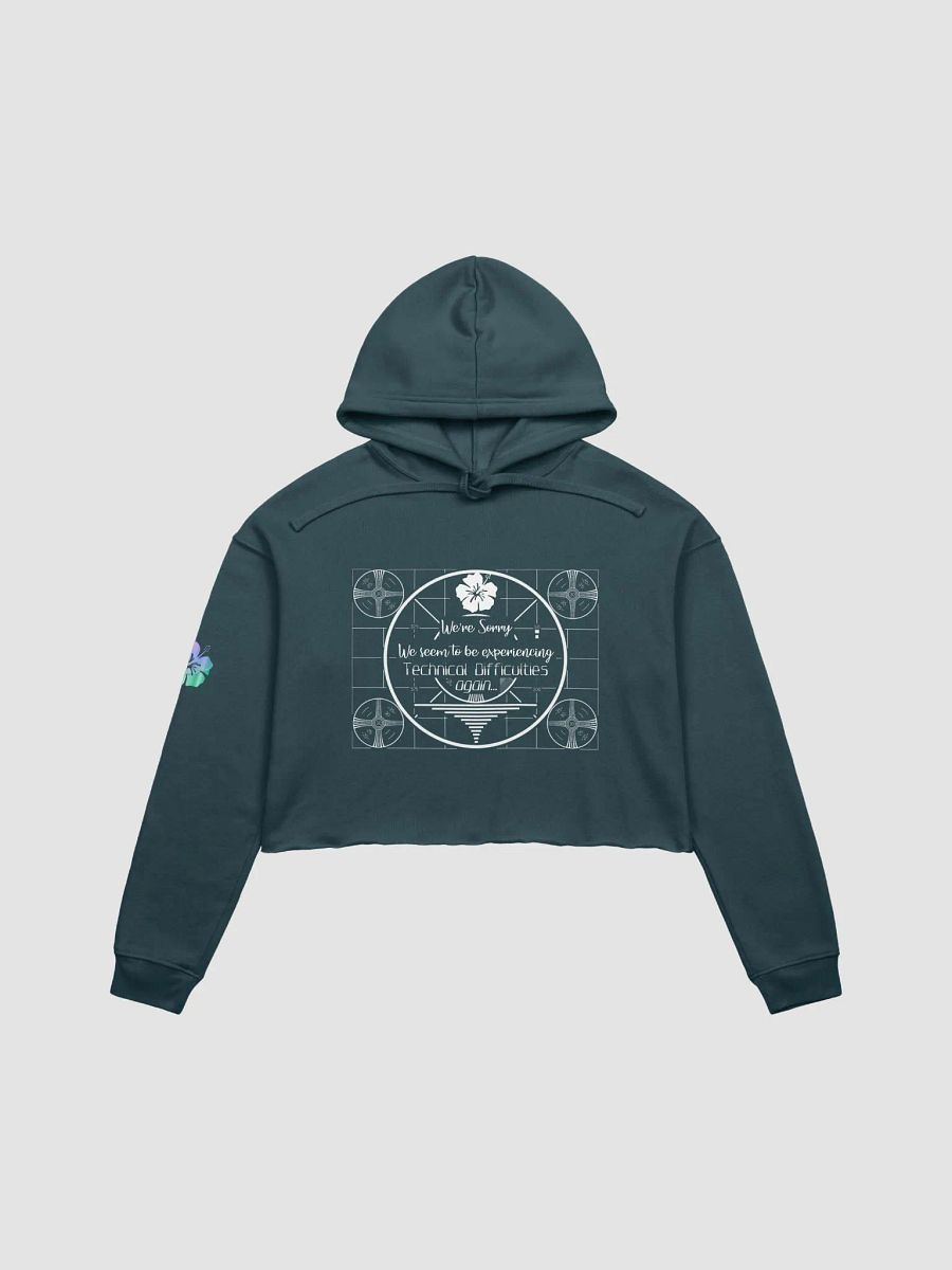 Technical Difficulties Cropped Hoodie - Dark product image (2)