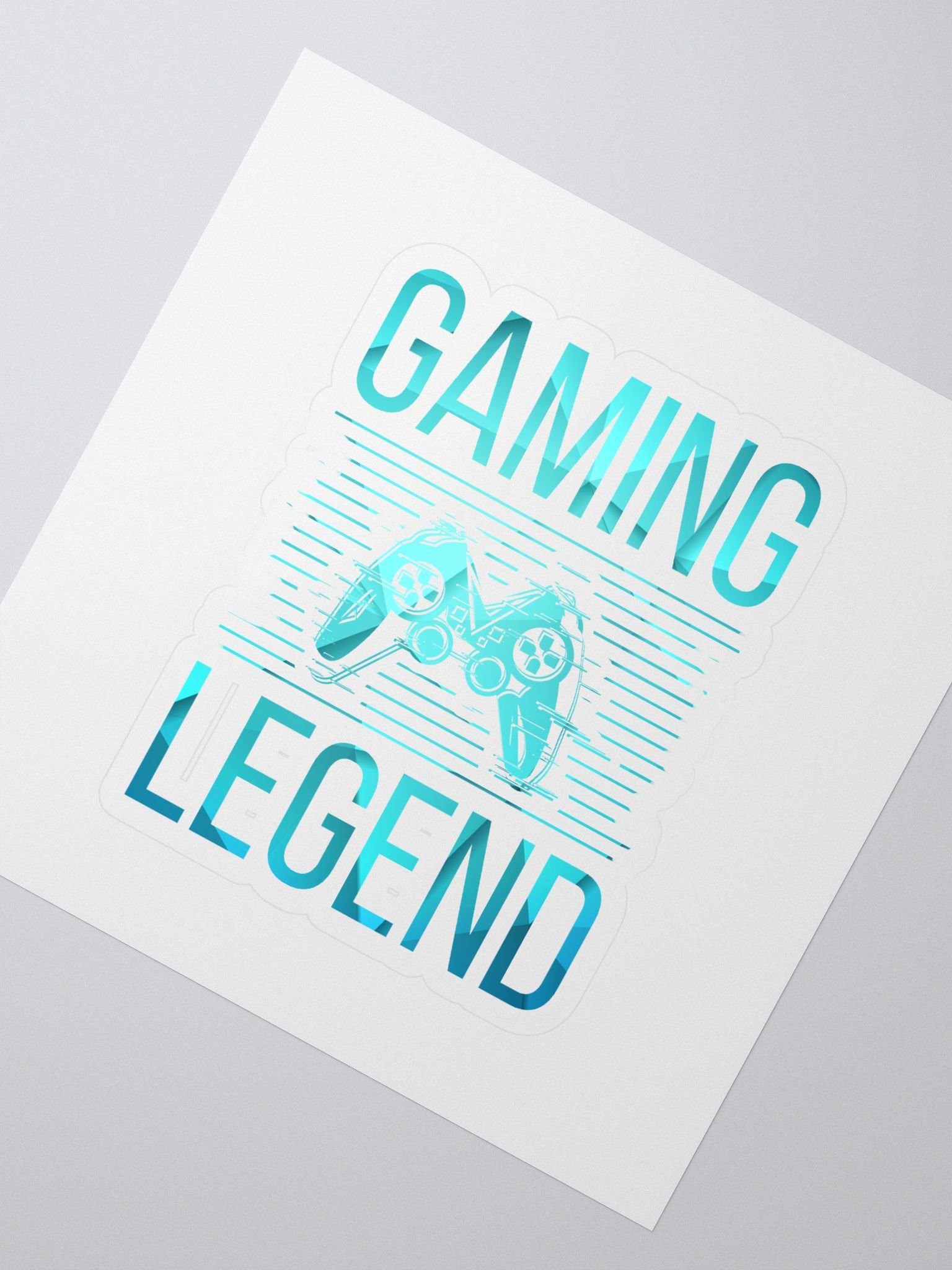 Gaming Legend Kiss Cut Stickers product image (2)
