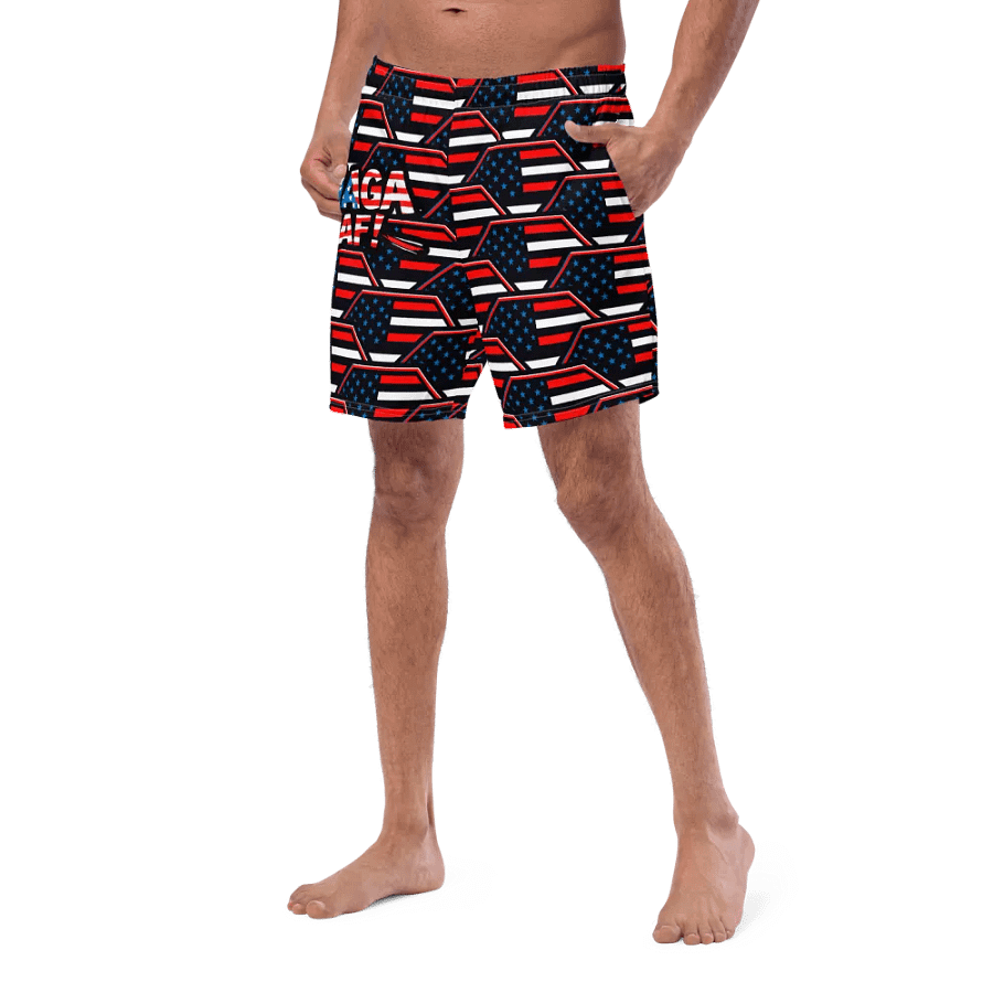 Swim Trunks: MAGA Diamond product image (4)