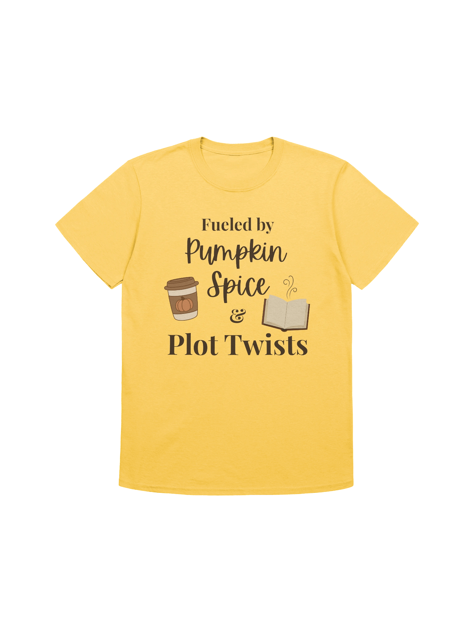 Pumpkin Spice and Plot Twists T-shirt product image (1)