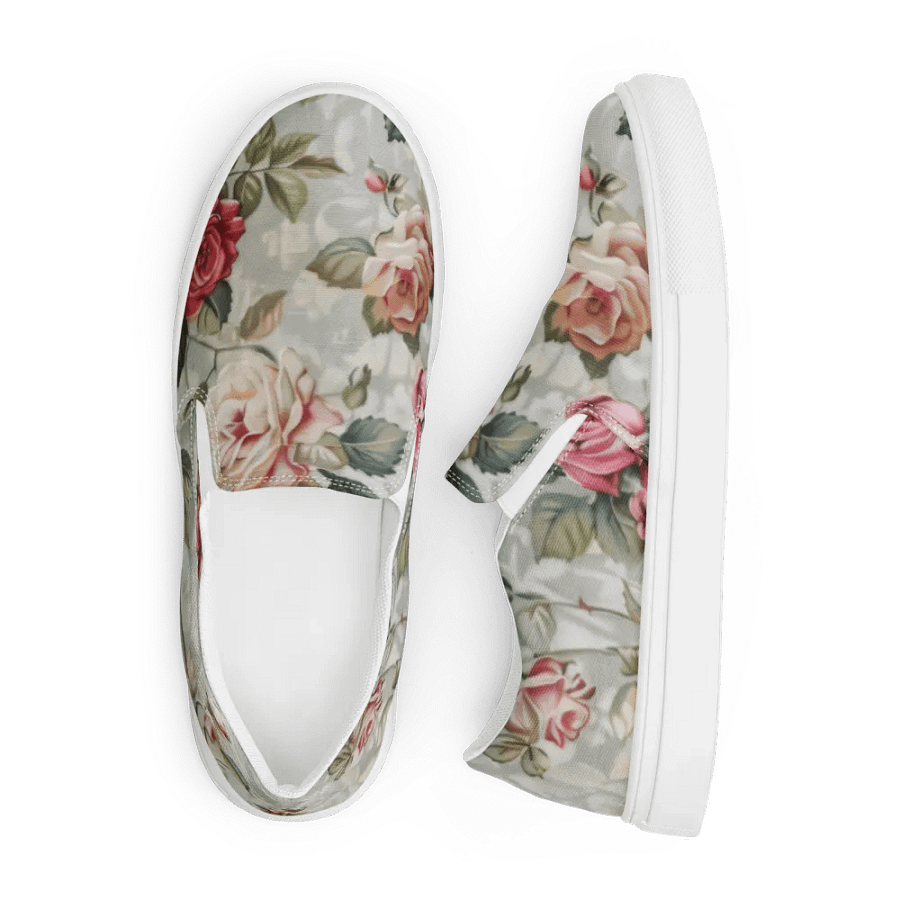 Vintage Rose Garden Slip-Ons product image (5)