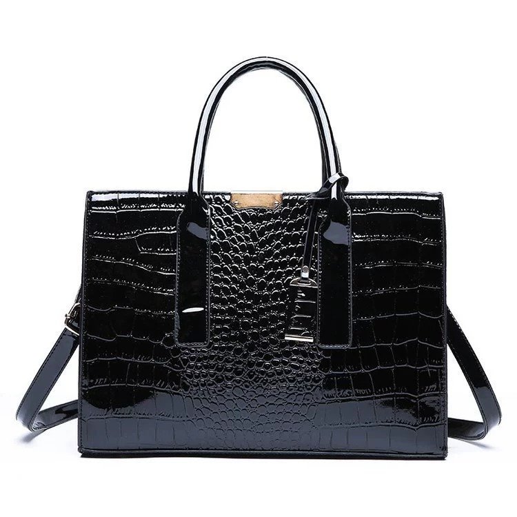 Crocodile Print Tote Crossbody Bags product image (1)