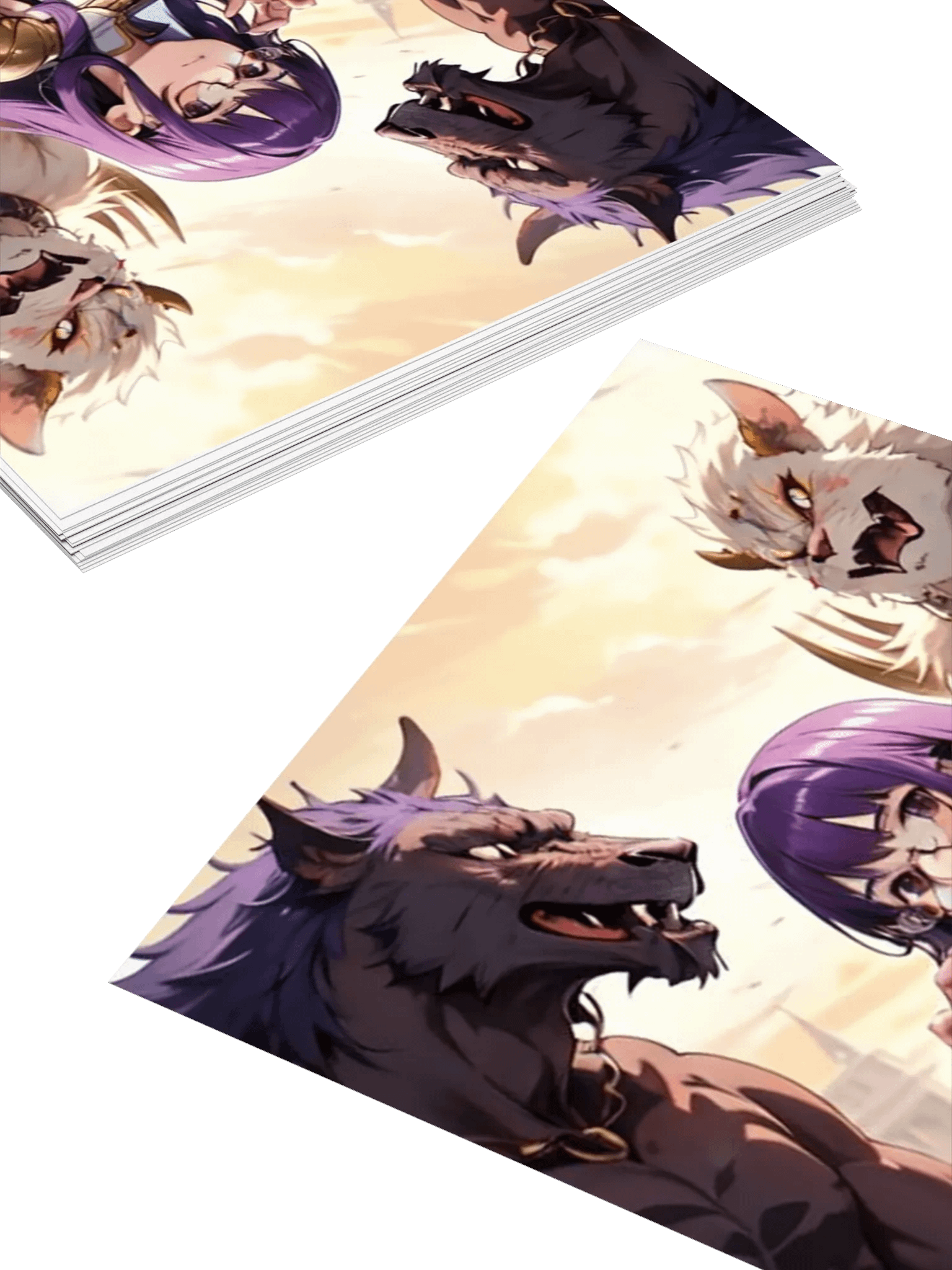 Purple K Warrior STICKERS product image (12)