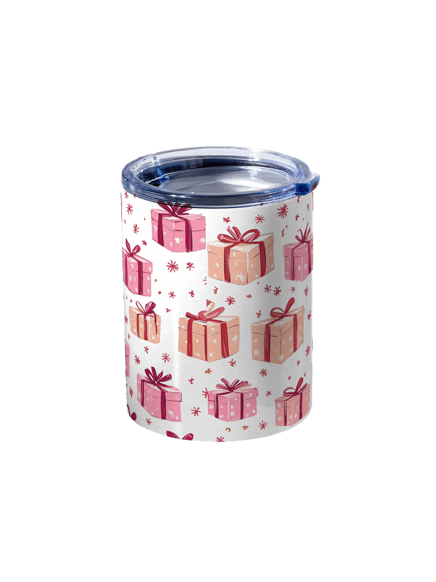 Pink Christmas Presents 10oz Tumbler product image (2)