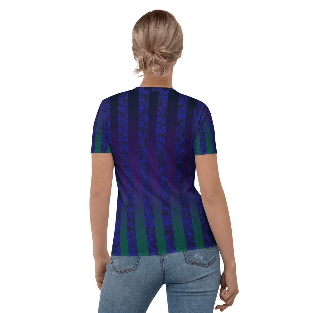 Ocean Stripes Fitted T-Shirt product image (1)