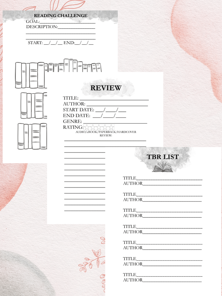 PDF Download: Reading Tracker Pages product image (2)