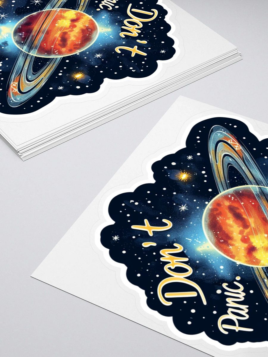Don't Panic - Classic Sticker product image (5)
