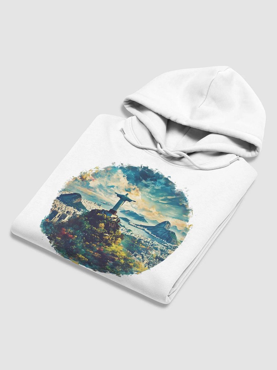 Rio Sunset Unisex Hoodie – Christ the Redeemer Vibes product image (6)