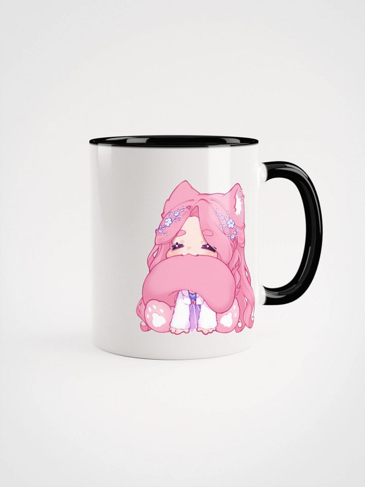 Nom Pink Cat Ceramic Mug product image (1)