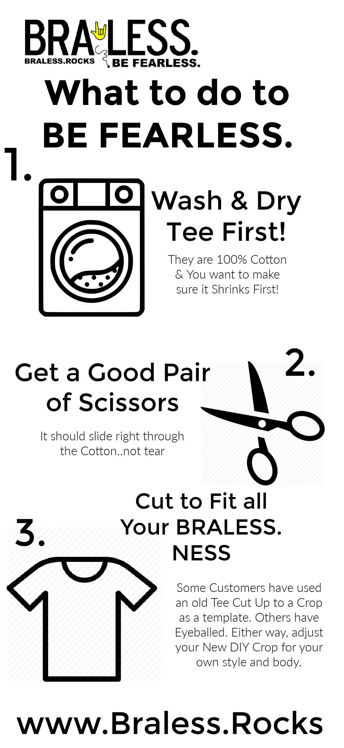 The Original Braless. DIY Crop product image (2)