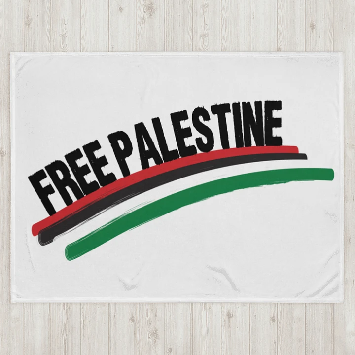 Palestine - Free Palestine - Throw Blanket product image (1)