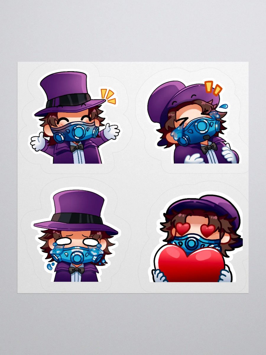 Jerakai Chibi Stickers product image (1)