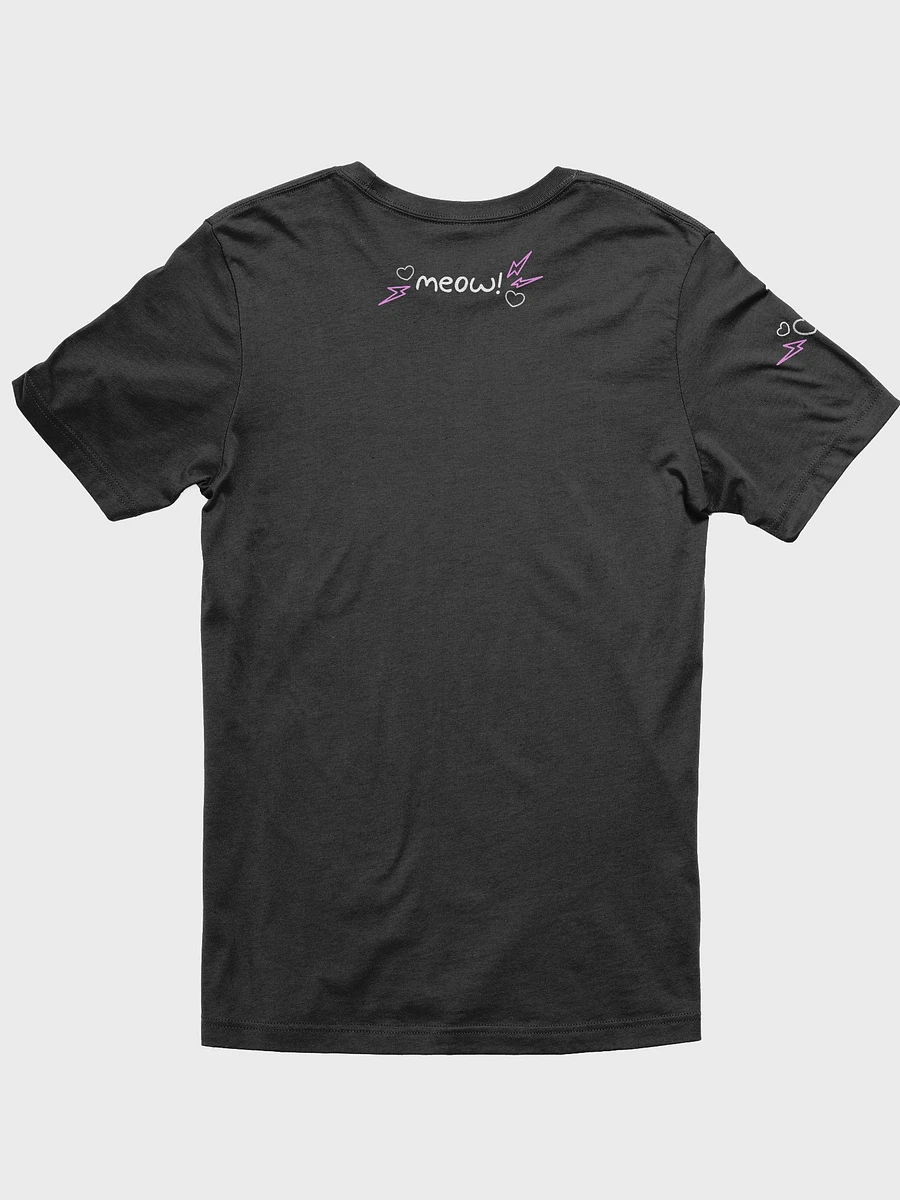 Lovely Digital Meow // T-Shirt - Pink - Dark Mode product image (2)