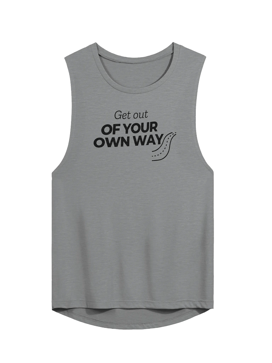 Get out of your own way flowy Muscle Tank product image (2)