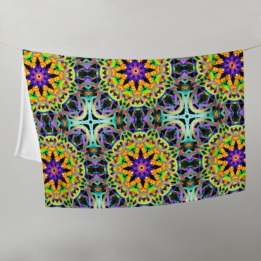 Carnival Kaleidoscope Throw Blanket product image (10)