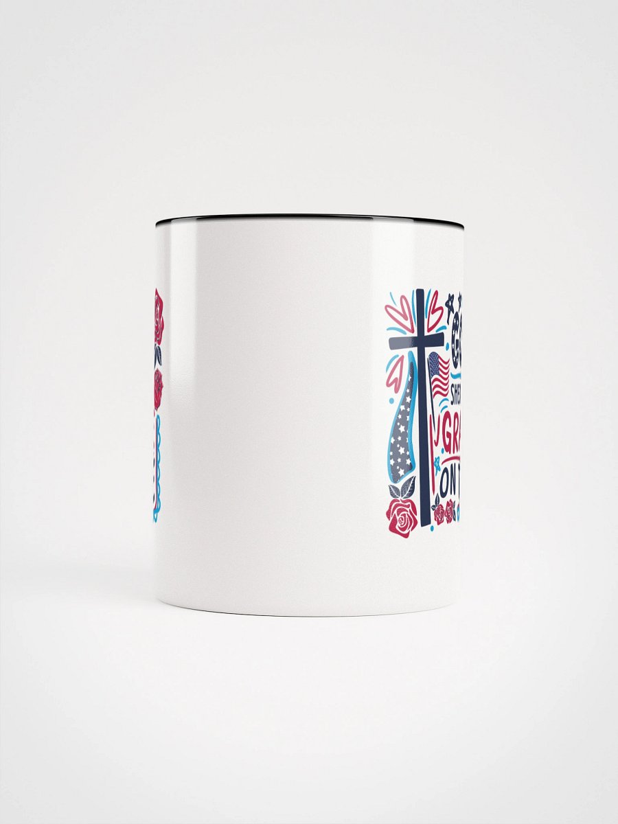 God Shed His Grace On Thee Patriotic Christian Inspirational Ceramic Coffee Mug product image (5)