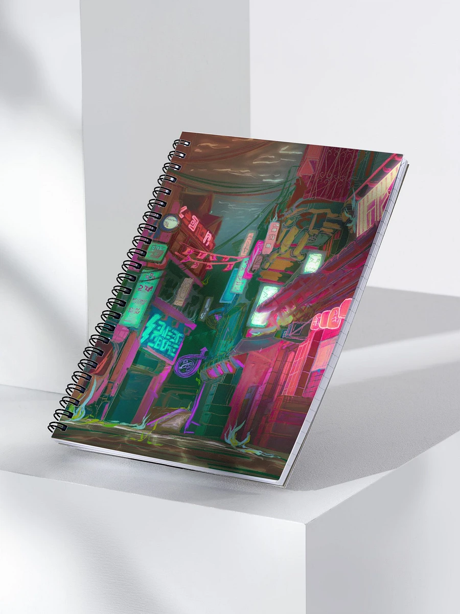 Neon Spiral Notebook product image (3)
