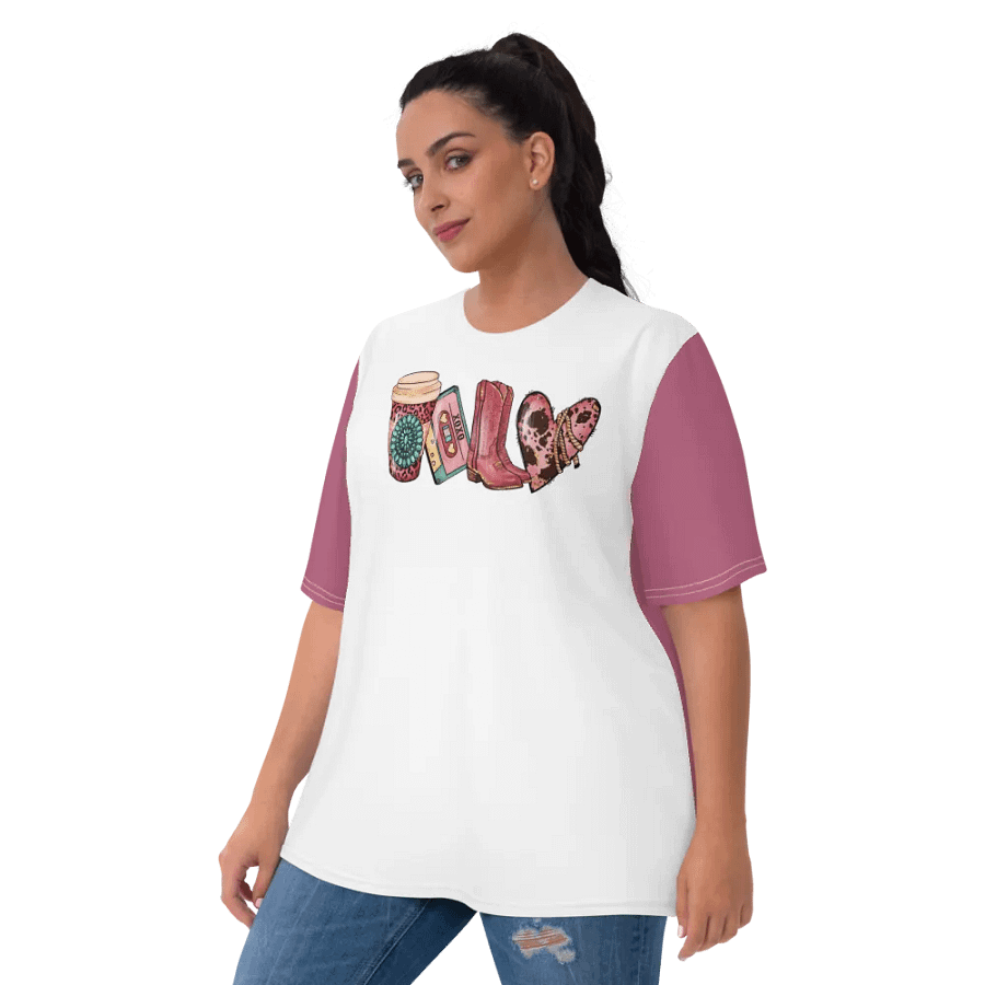 Crew Neck T-Shirt with a dope graphic product image (7)