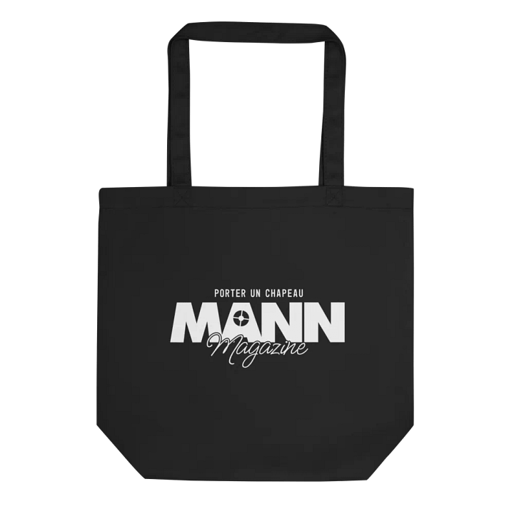 MANN Magazine Back in Black Tote Bag product image (1)