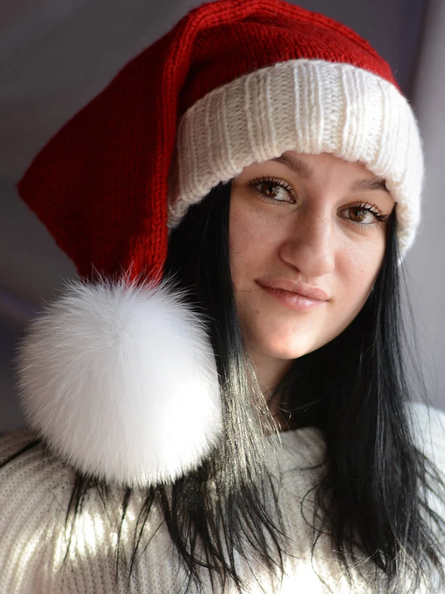 Classic Santa Hat Knitting Pattern product image (1)